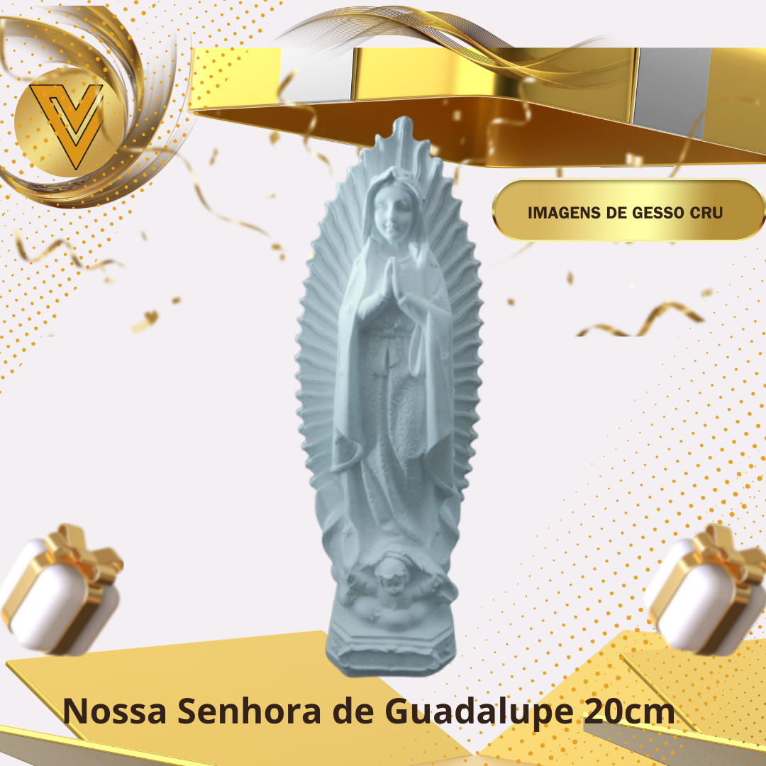 Imagem de Nossa Senhora de Guadalupe – 20cm (Para Pintar)
